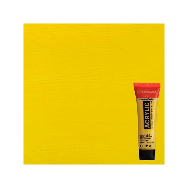 Talens Amsterdam akrilfesték, 20 ml - 268, azo yellow light