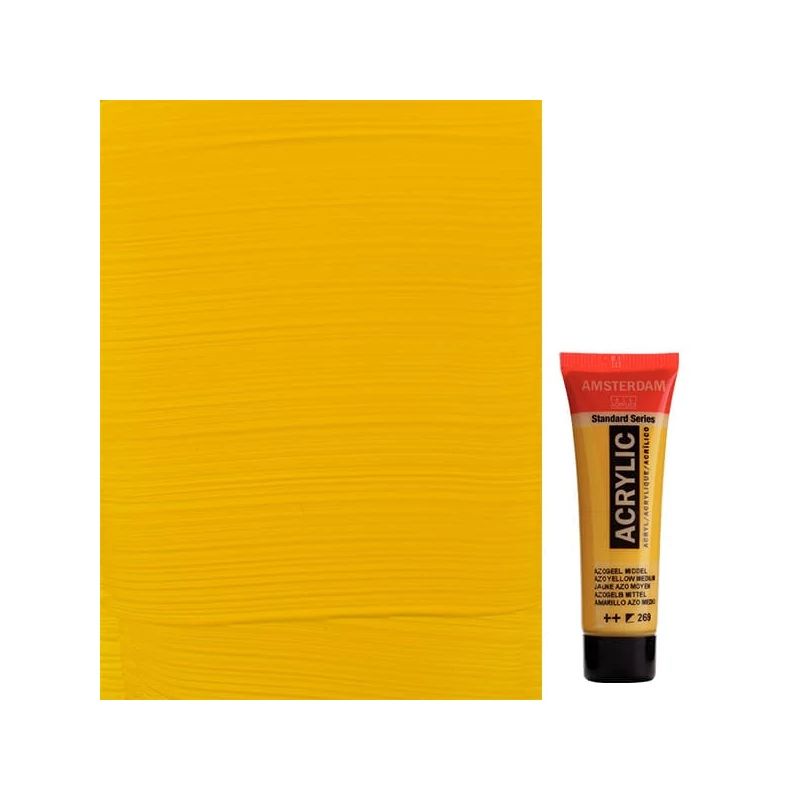 Talens Amsterdam akrilfesték, 20 ml - 269, azo yellow medium