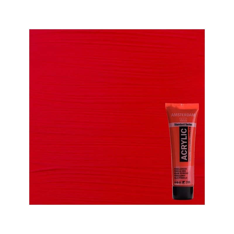 Talens Amsterdam akrilfesték, 20 ml - 315, pyrrole red