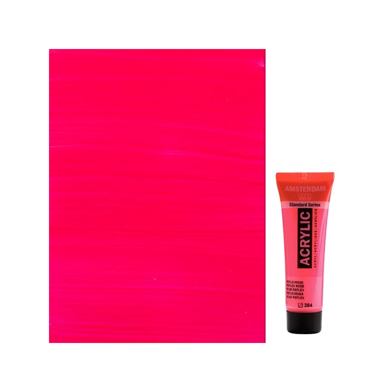 Talens Amsterdam akrilfesték, 20 ml - 384, reflex rose