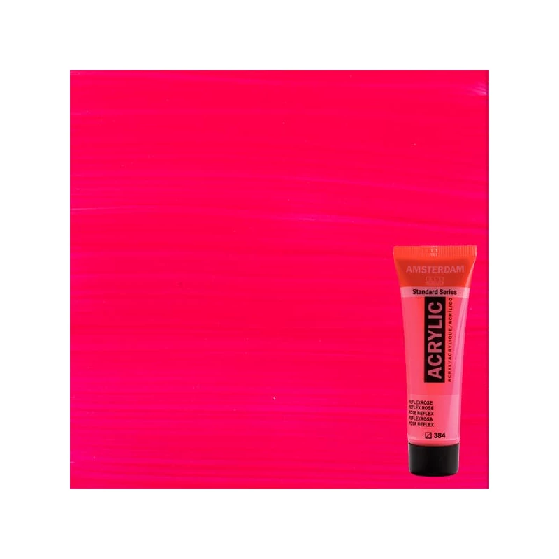 Talens Amsterdam akrilfesték, 20 ml - 384, reflex rose