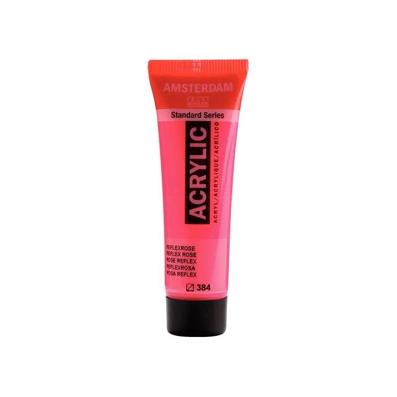 Talens Amsterdam akrilfesték, 20 ml - 384, reflex rose
