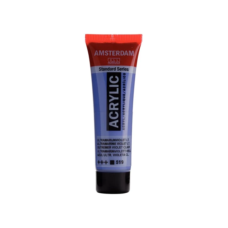 Talens Amsterdam akrilfesték, 20 ml - 519, ultramarine violet light