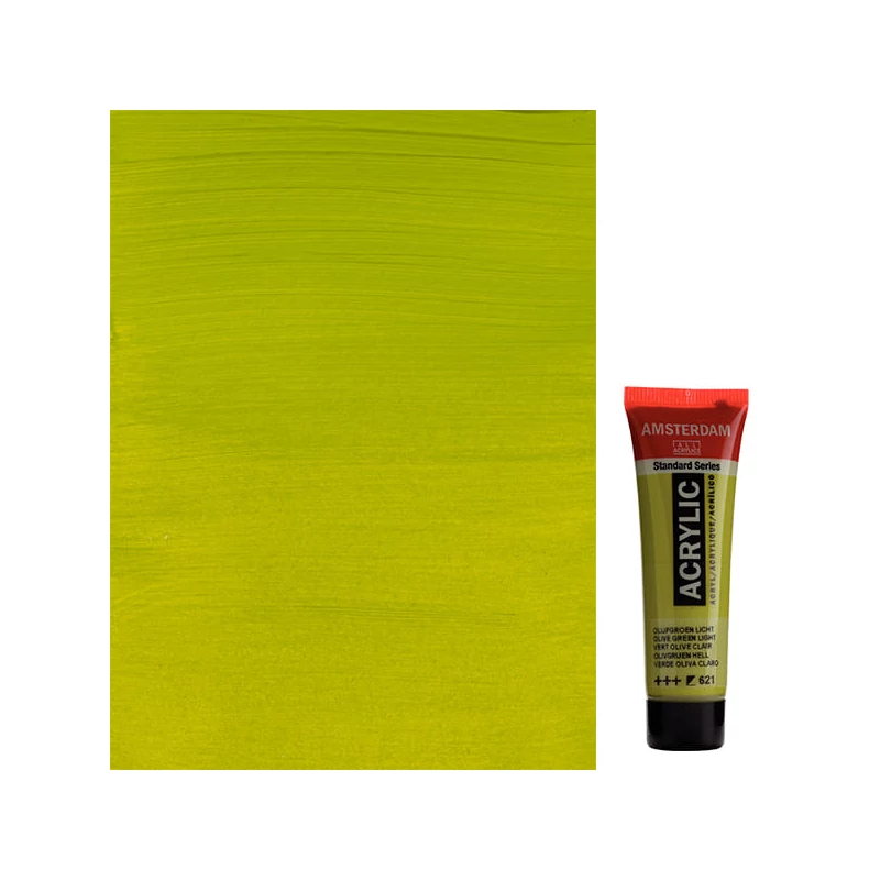 Talens Amsterdam akrilfesték, 20 ml - 621, olive green light