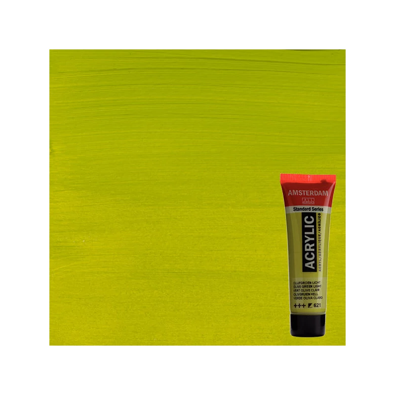 Talens Amsterdam akrilfesték, 20 ml - 621, olive green light