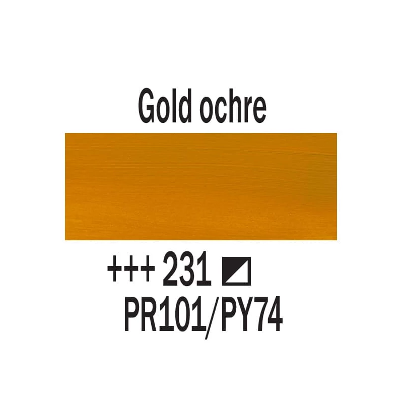 Talens Amsterdam akrilfesték, 120 ml - 231, gold ochre