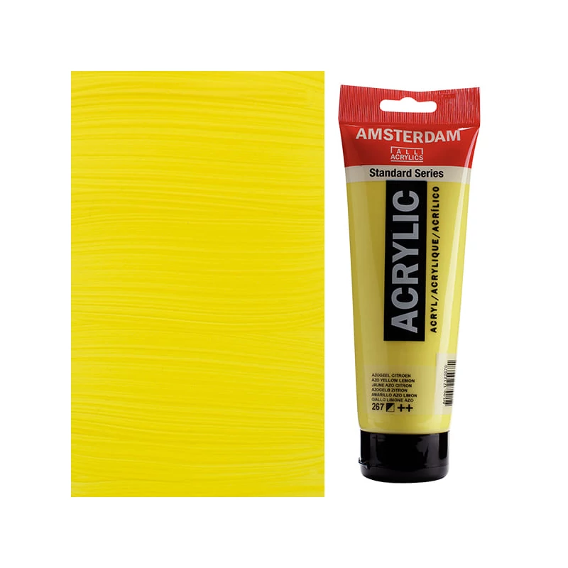Talens Amsterdam akrilfesték, 250 ml - 267, azo yellow lemon