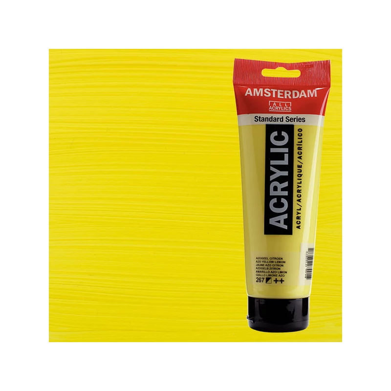 Talens Amsterdam akrilfesték, 250 ml - 267, azo yellow lemon