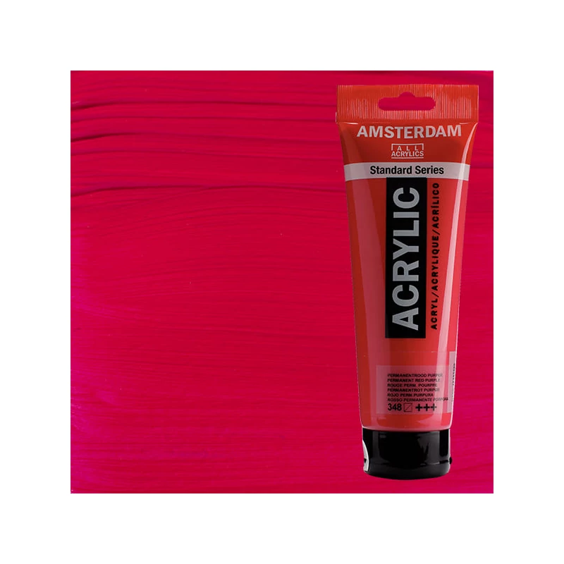 Talens Amsterdam akrilfesték, 250 ml - 348, permanent red purple