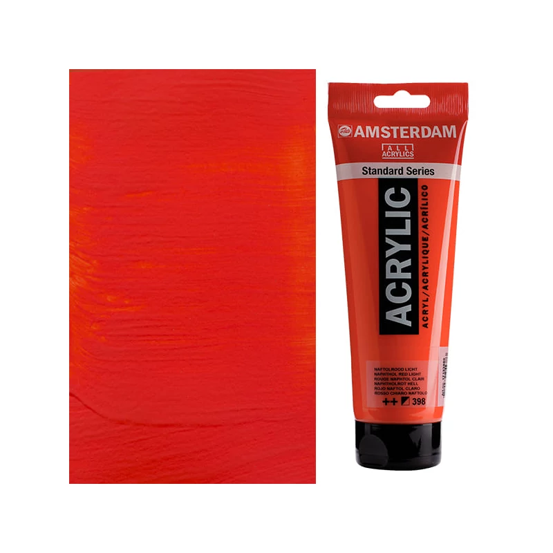 Talens Amsterdam akrilfesték, 250 ml - 398, naphthol red light