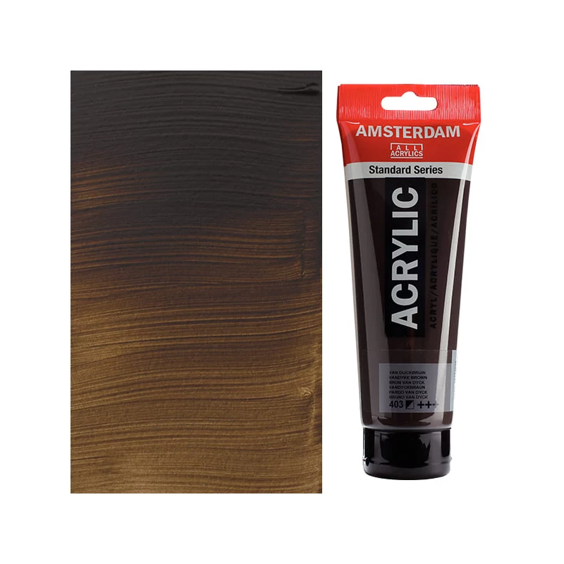 Talens Amsterdam akrilfesték, 250 ml - 403, vandyke brown