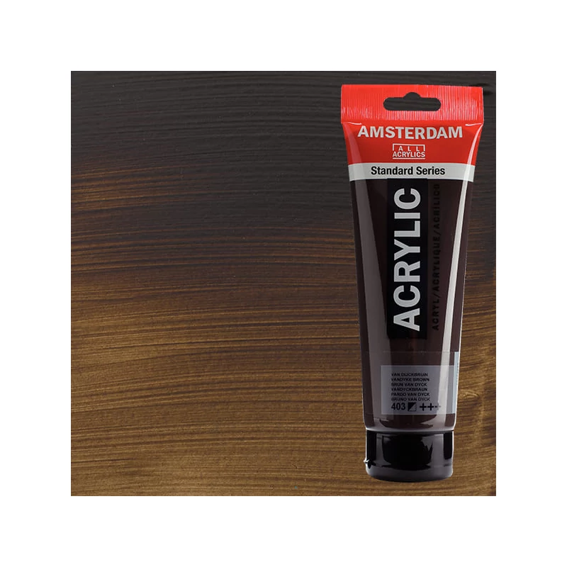 Talens Amsterdam akrilfesték, 250 ml - 403, vandyke brown