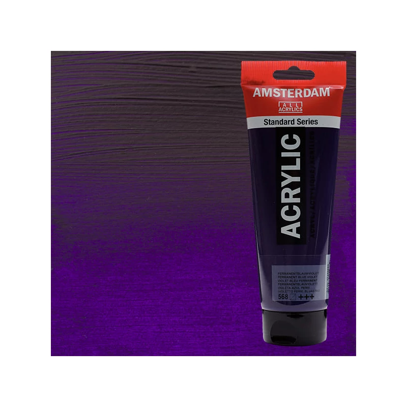 Talens Amsterdam akrilfesték, 250 ml - 568, permanent blue violet