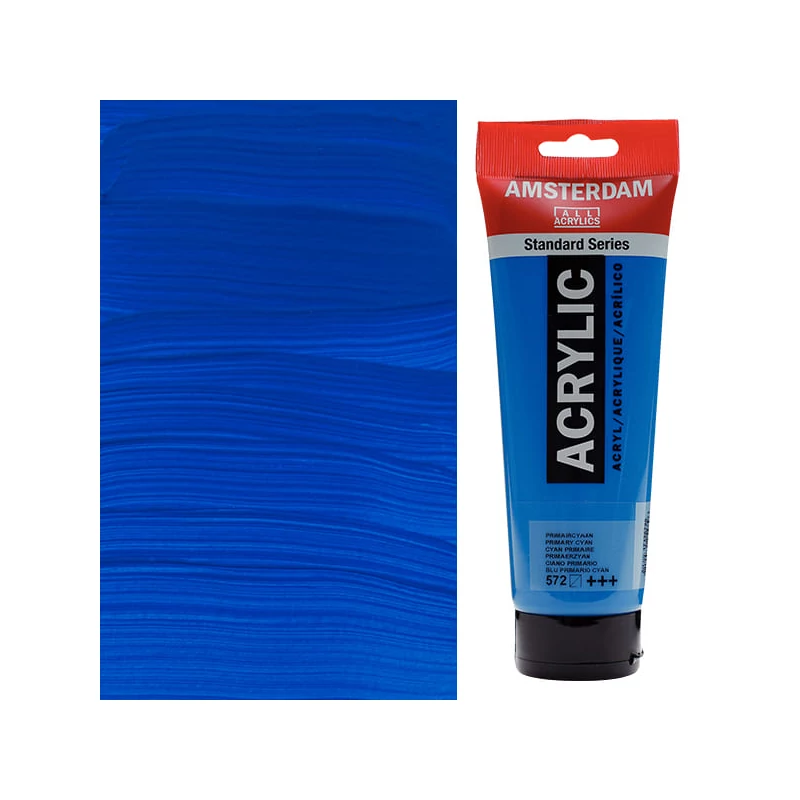 Talens Amsterdam akrilfesték, 250 ml - 572, primary cyan