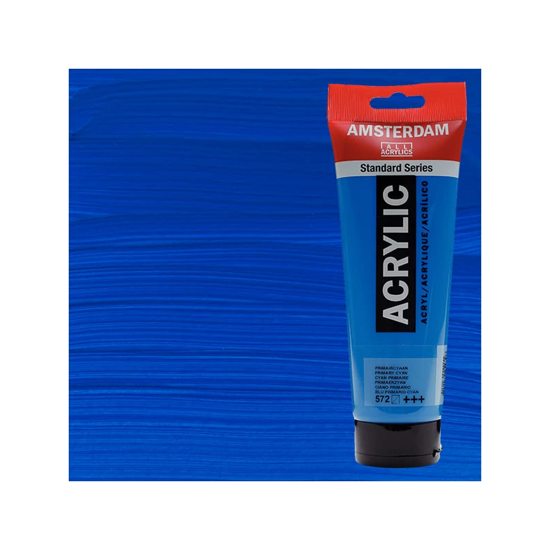 Talens Amsterdam akrilfesték, 250 ml - 572, primary cyan
