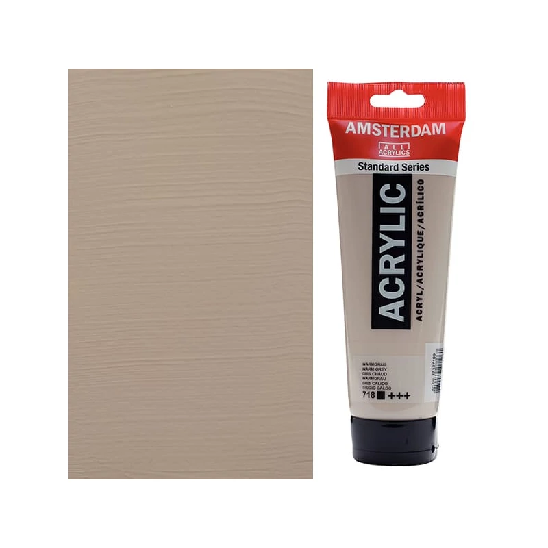 Talens Amsterdam akrilfesték, 250 ml - 718, warm grey