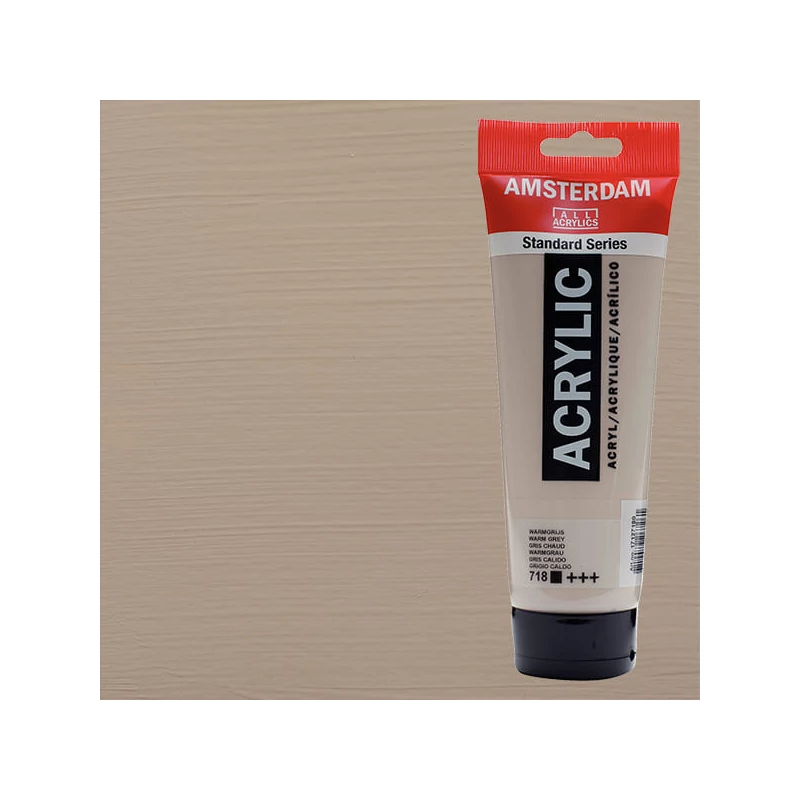 Talens Amsterdam akrilfesték, 250 ml - 718, warm grey