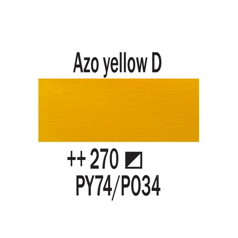 Talens Amsterdam akrilfesték, 1000 ml - 270, azo yellow deep