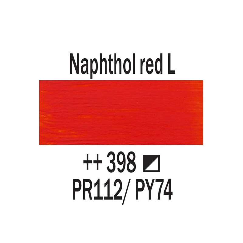 Talens Amsterdam akrilfesték, 250 ml - 398, naphthol red light