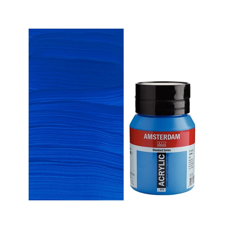 Talens Amsterdam akrilfesték, 500 ml - 572, primary cyan