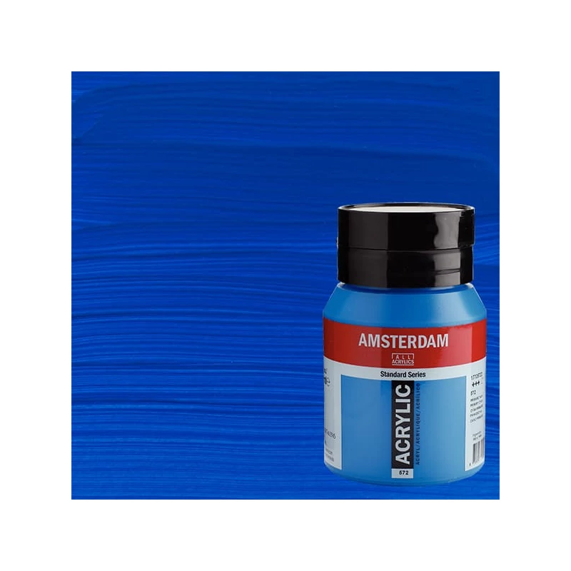 Talens Amsterdam akrilfesték, 500 ml - 572, primary cyan