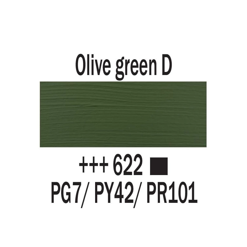 Talens Amsterdam akrilfesték, 250 ml - 622, olive green deep