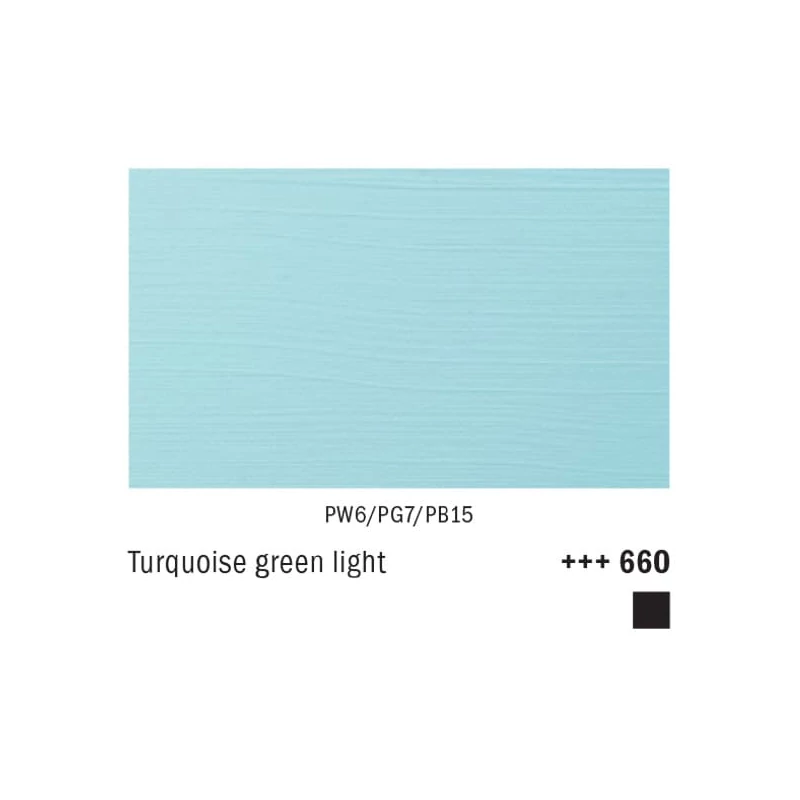 Talens Amsterdam akrilfesték, 120 ml - 660, turquoise green light