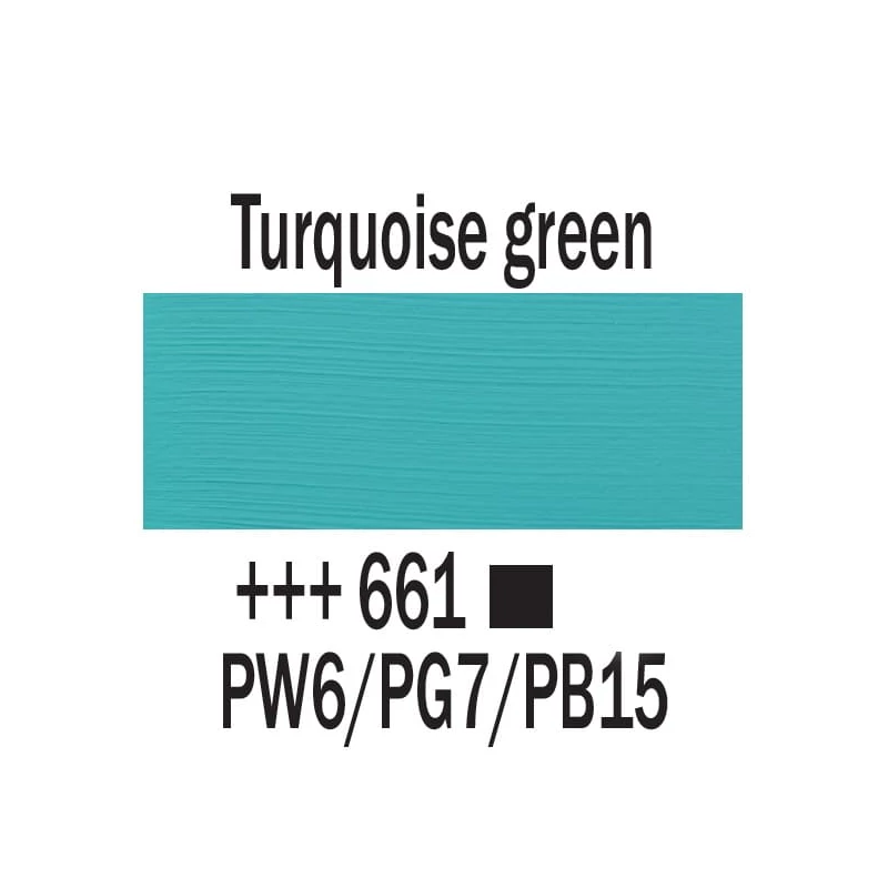 Talens Amsterdam akrilfesték, 250 ml - 661, turquoise green