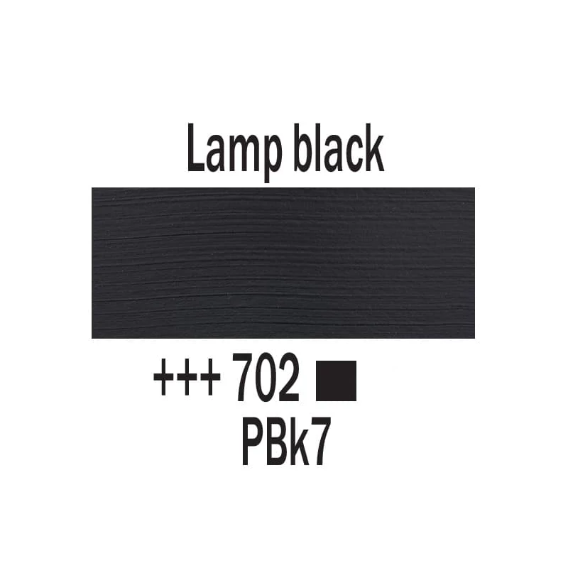 Talens Amsterdam akrilfesték, 120 ml - 702, lamp black