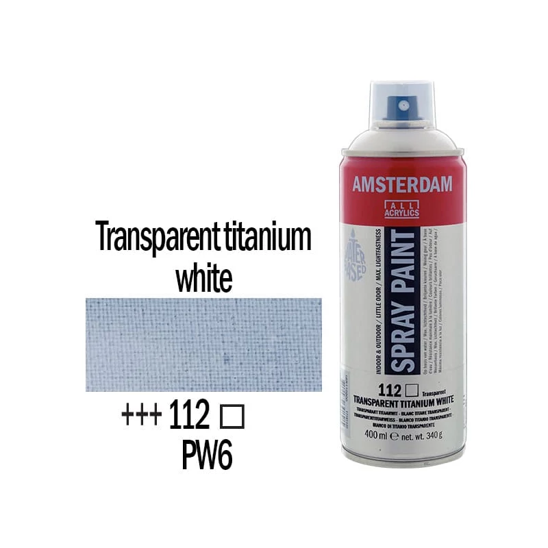 Talens Amsterdam vízbázisú akrilfesték spray, 400 ml - 366, quinacridone rose