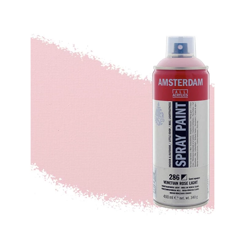 Talens Amsterdam vízbázisú akrilfesték spray, 400 ml - 286, venetian rose light