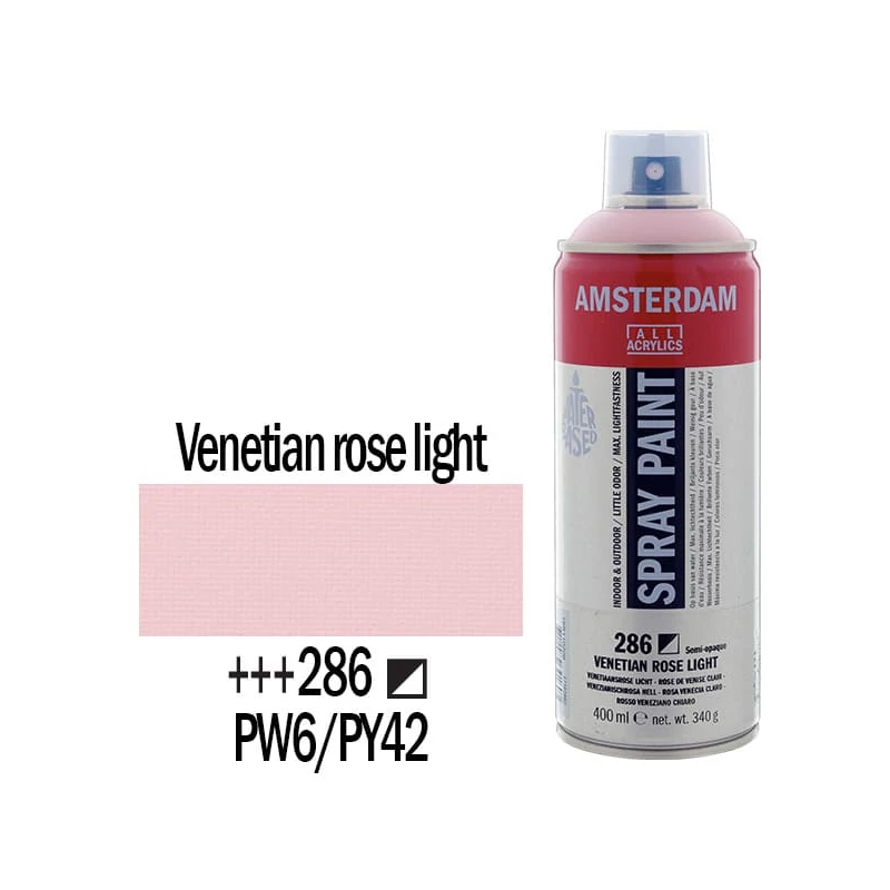 Talens Amsterdam vízbázisú akrilfesték spray, 400 ml - 286, venetian rose light