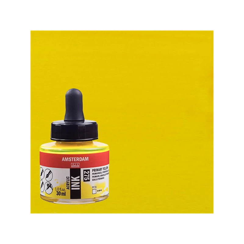 Talens Amsterdam akriltinta, 30 ml - 275, primary yellow