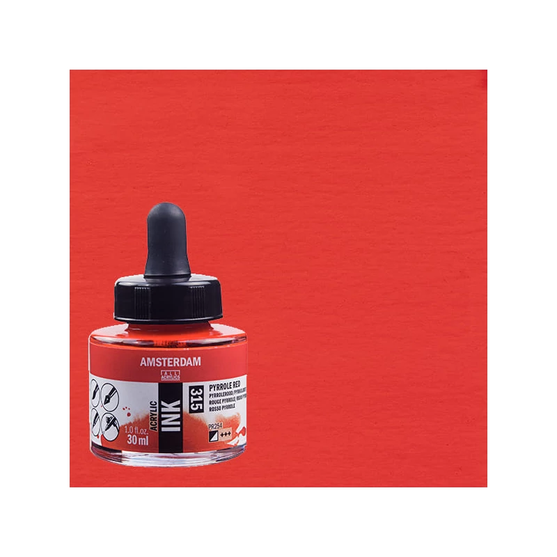 Talens Amsterdam akriltinta, 30 ml - 315, pyrrole red