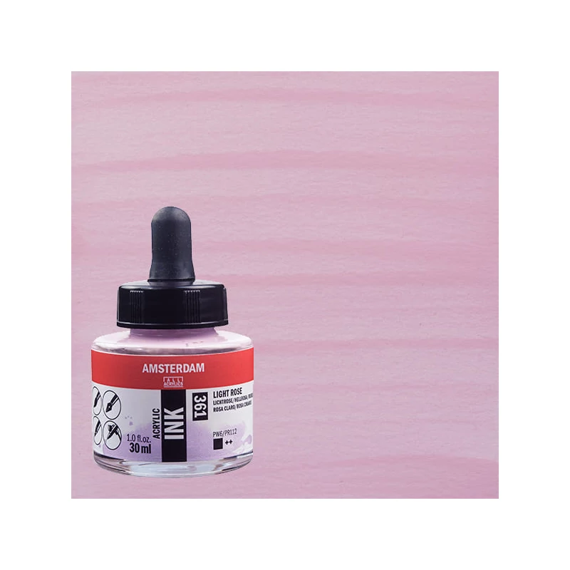 Talens Amsterdam akriltinta, 30 ml - 361, light rose