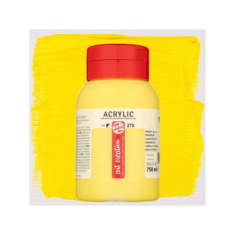 Talens Art Creation akrilfesték, 750 ml - 275, Primary yellow