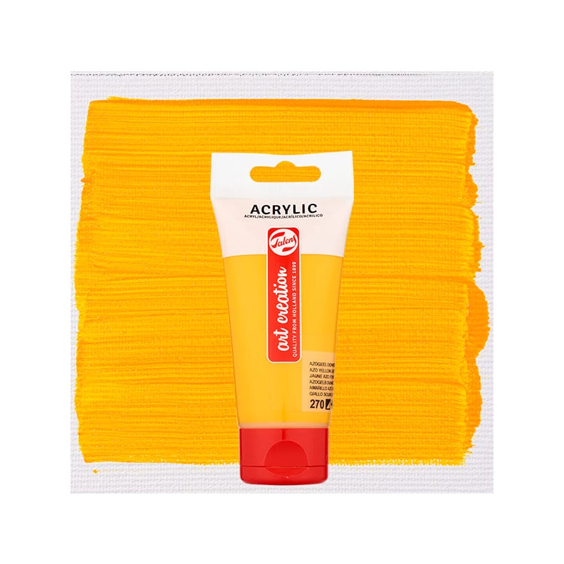 Talens Art Creation akrilfesték, 75 ml - 270, Azo yellow deep