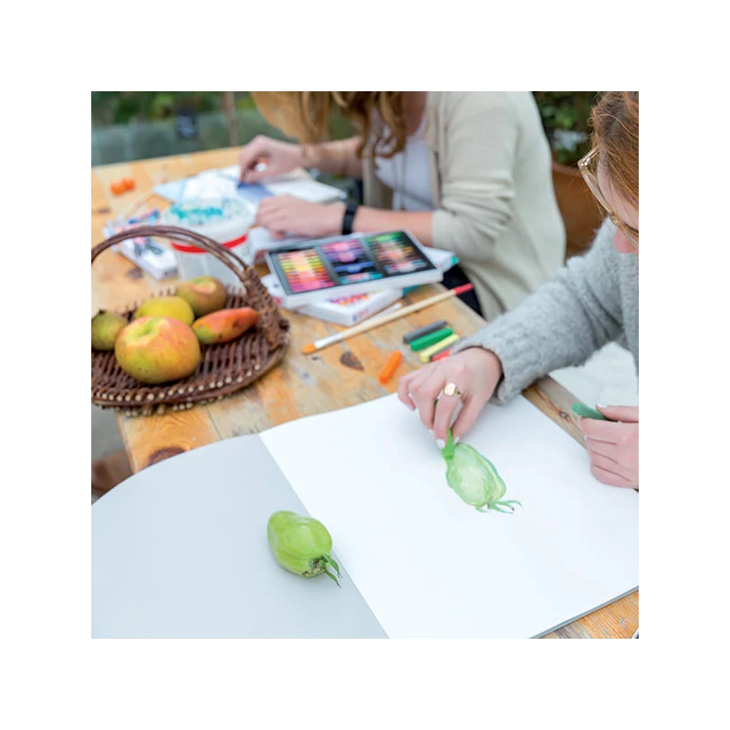 Talens Art Creation pasztellpapír tömb, 90 g, 50 lap - A3, színes