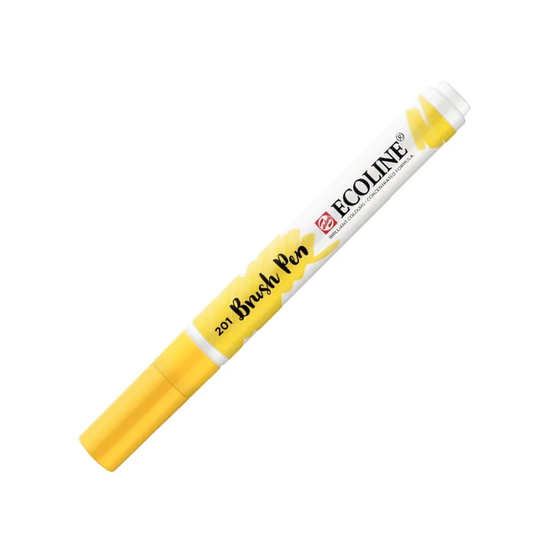 Talens Ecoline Brush Pen akvarell ecsetfilc - 201, light yellow