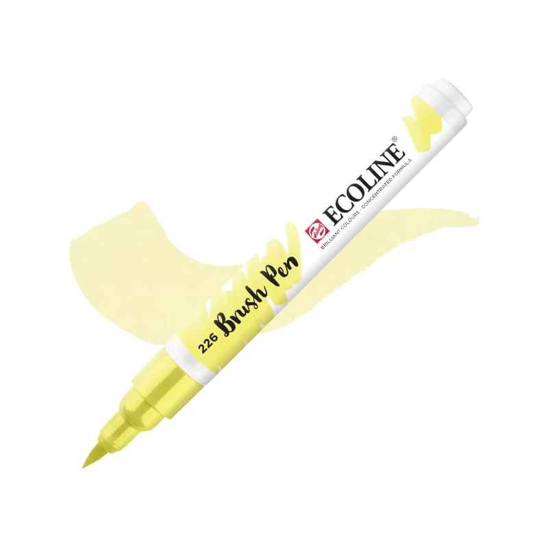 Talens Ecoline Brush Pen akvarell ecsetfilc - 226, pastel yellow