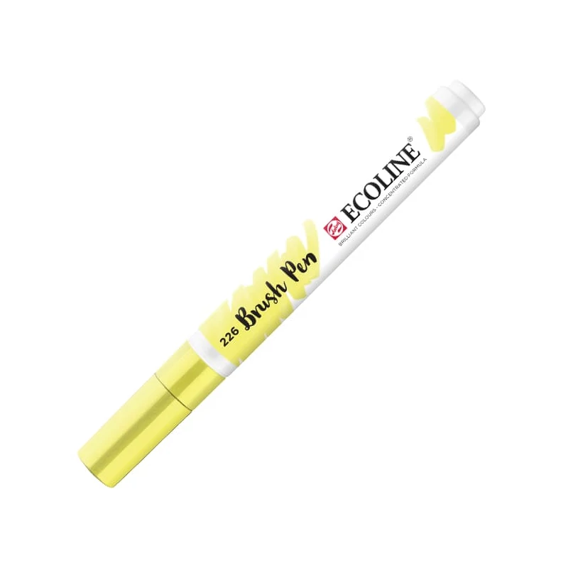 Talens Ecoline Brush Pen akvarell ecsetfilc - 226, pastel yellow