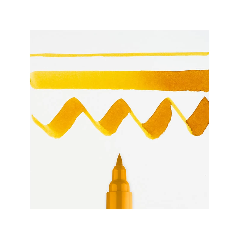 Talens Ecoline Brush Pen akvarell ecsetfilc - 227, yellow ochre