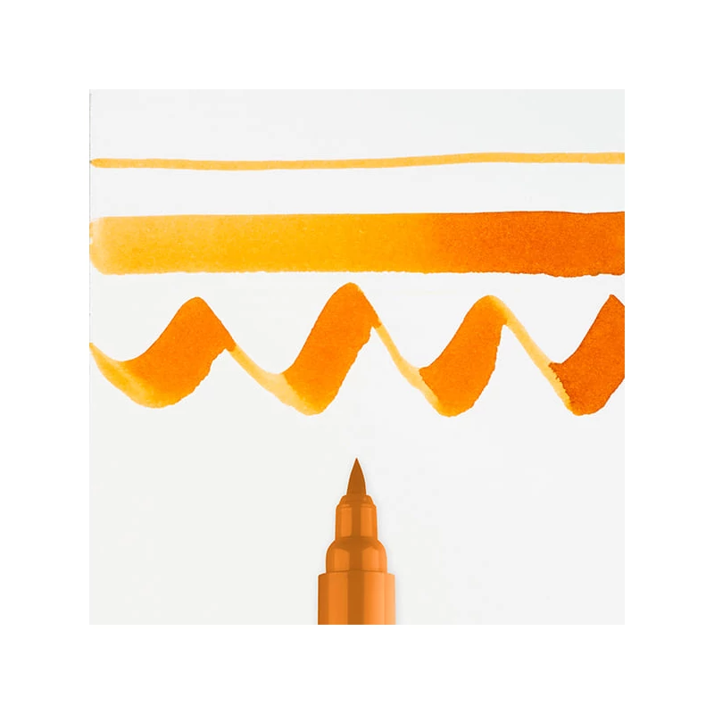 Talens Ecoline Brush Pen akvarell ecsetfilc - 245, saffron yellow