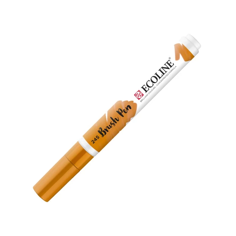 Talens Ecoline Brush Pen akvarell ecsetfilc - 245, saffron yellow