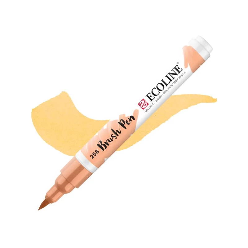 Talens Ecoline Brush Pen akvarell ecsetfilc - 258, apricot