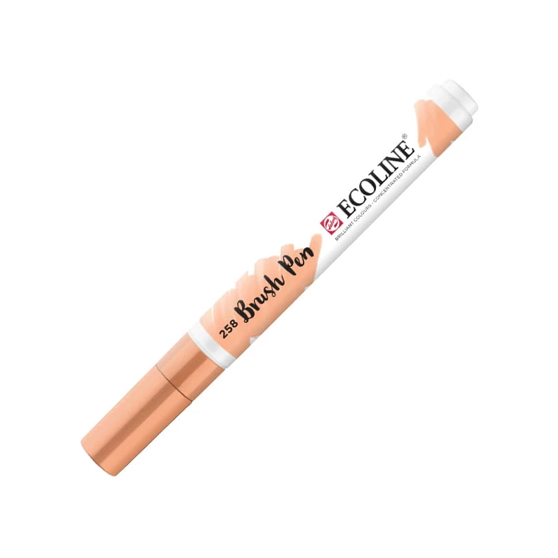 Talens Ecoline Brush Pen akvarell ecsetfilc - 258, apricot