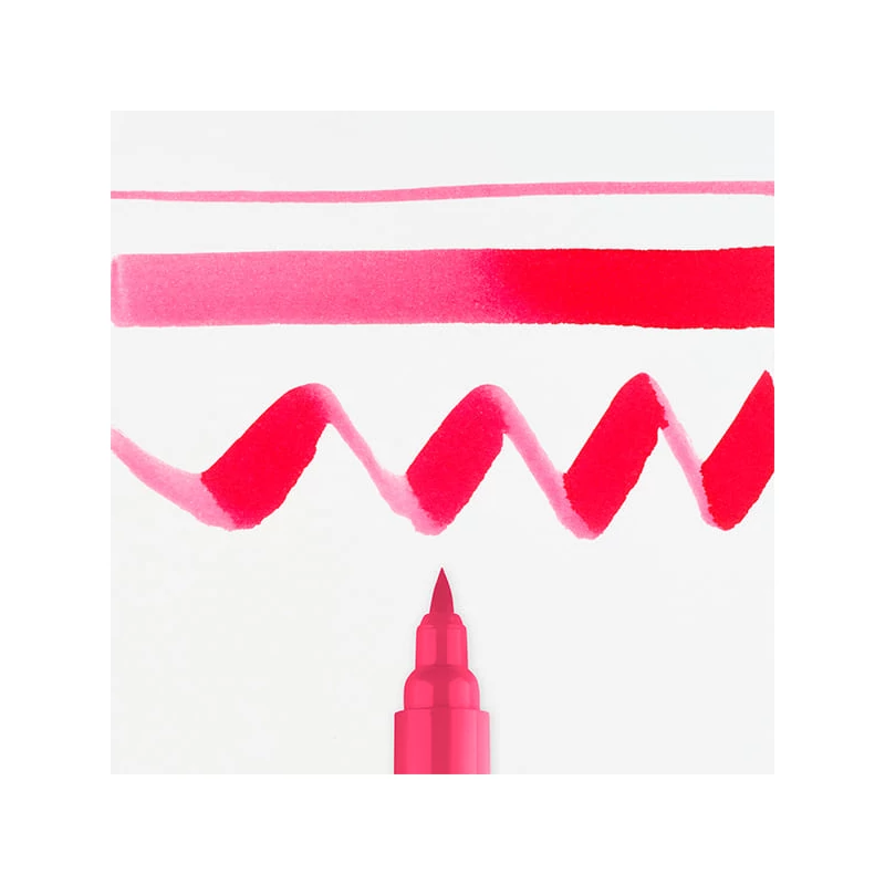 Talens Ecoline Brush Pen akvarell ecsetfilc - 318, carmine