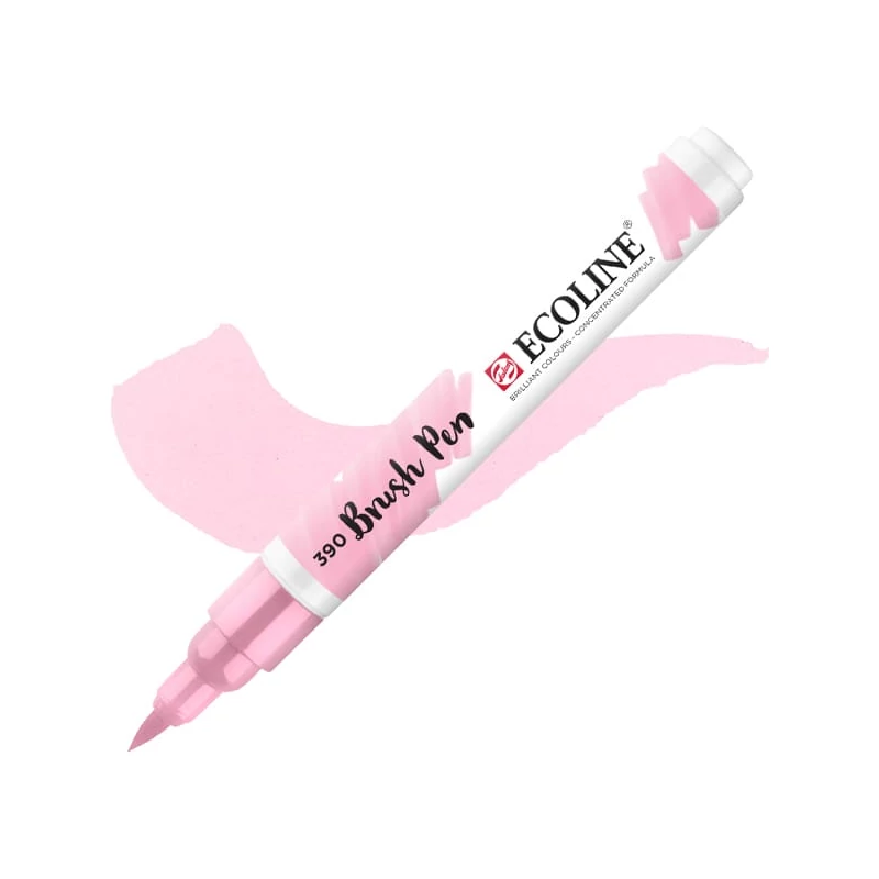 Talens Ecoline Brush Pen akvarell ecsetfilc - 390, pastel rose