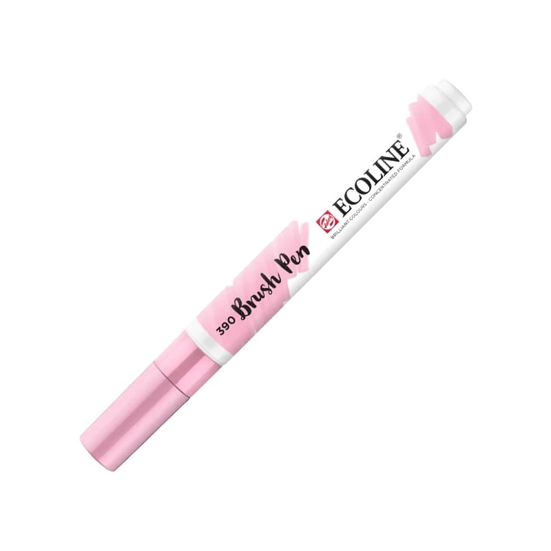 Talens Ecoline Brush Pen akvarell ecsetfilc - 390, pastel rose