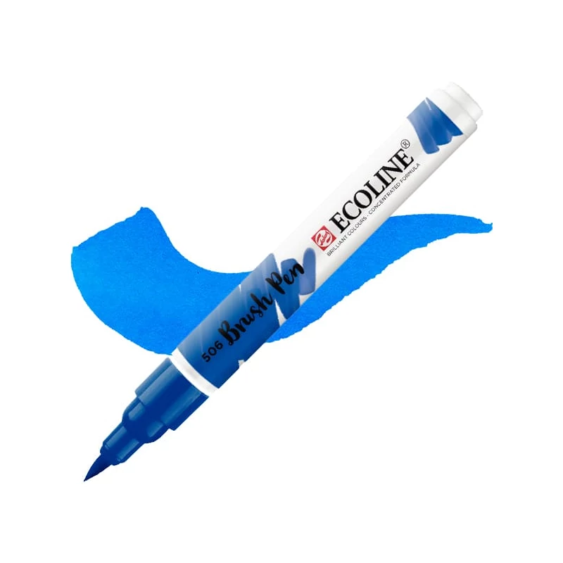 Talens Ecoline Brush Pen akvarell ecsetfilc - 506, ultramarine deep